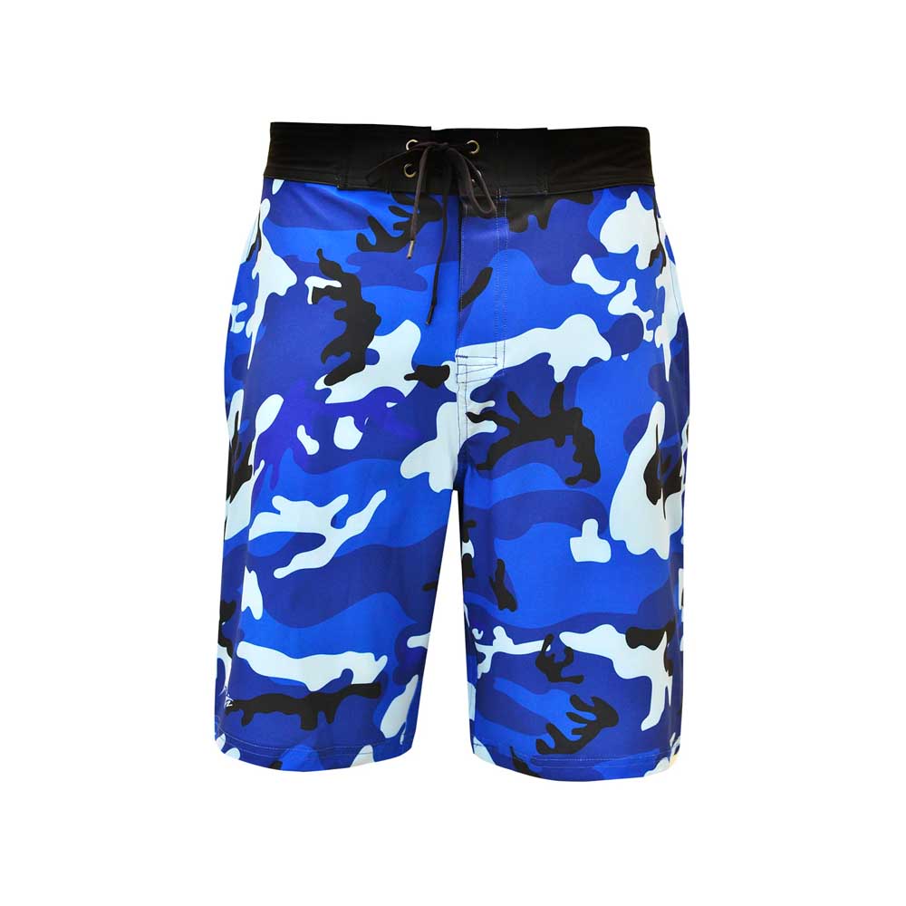 Board Short Bob Camo Blue – Bob Marlin USA